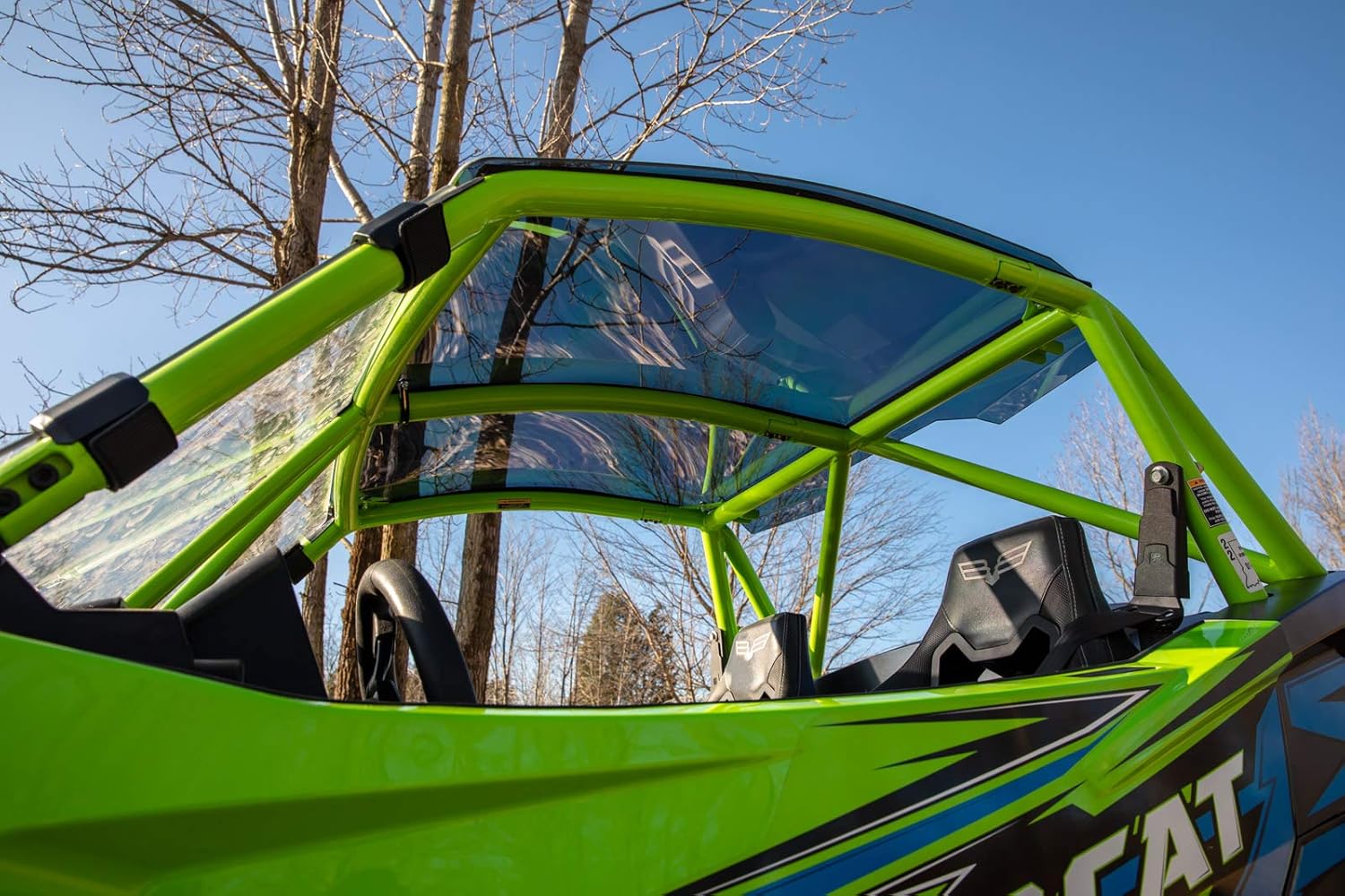 Dark Tinted 1/4" Polycarbonate Roof B821