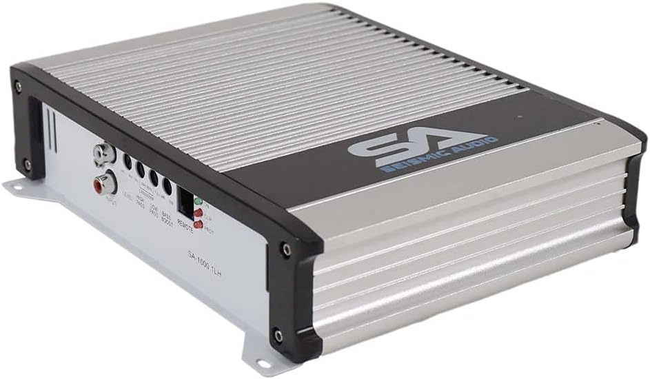 Dual 12 Inch Vented 1200 Watt Car Audio Subwoofer with LED Lights Enclosure Package with Amplifier & Cables P394