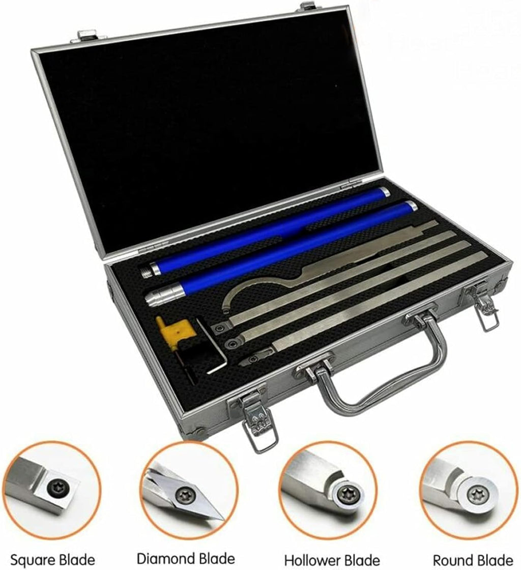 Carbide Lathe Tools with 4 Extra Replacement Inserts A264277
