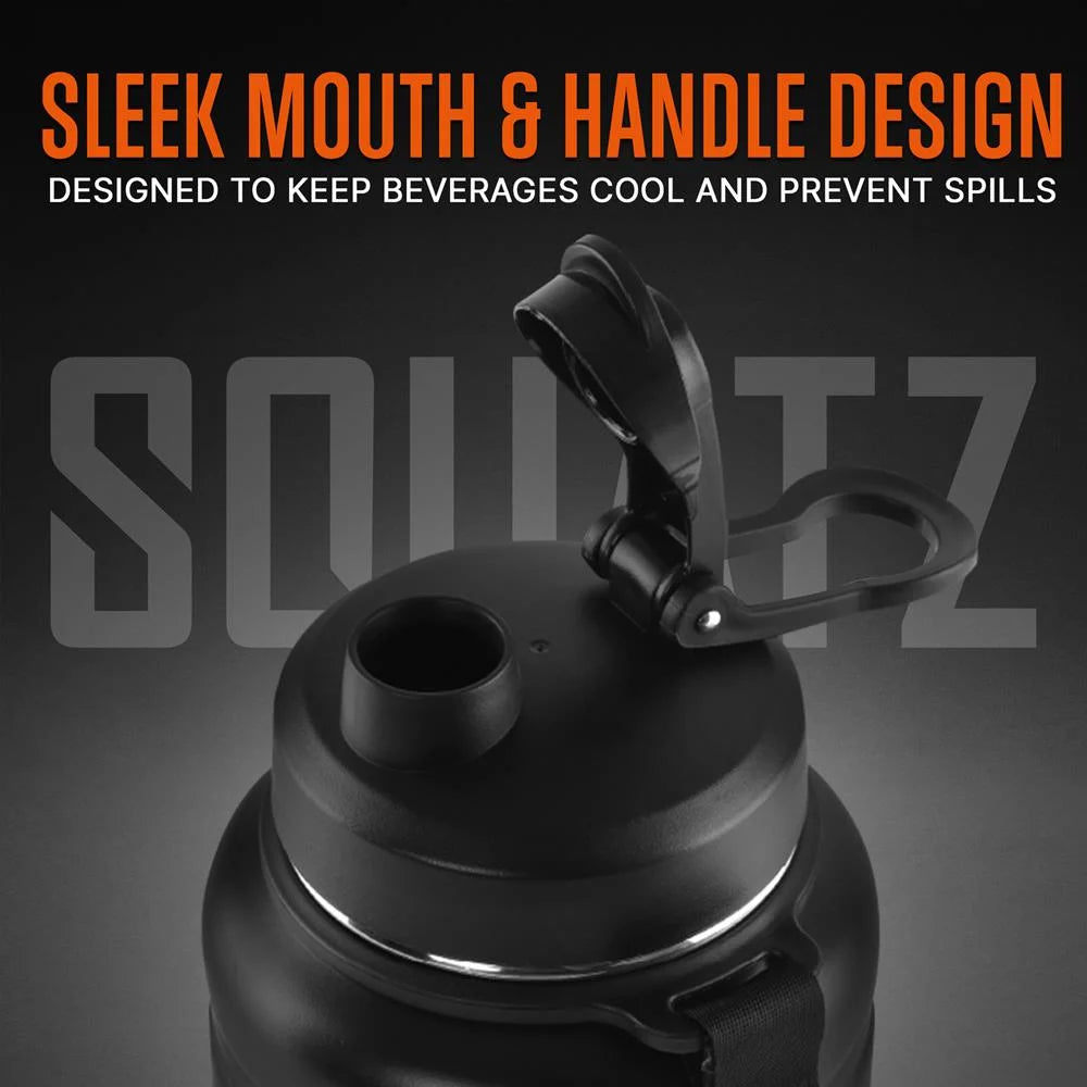 74 Oz Stainless Steel Vacuum Insulated Water Bottle with Handle U700892