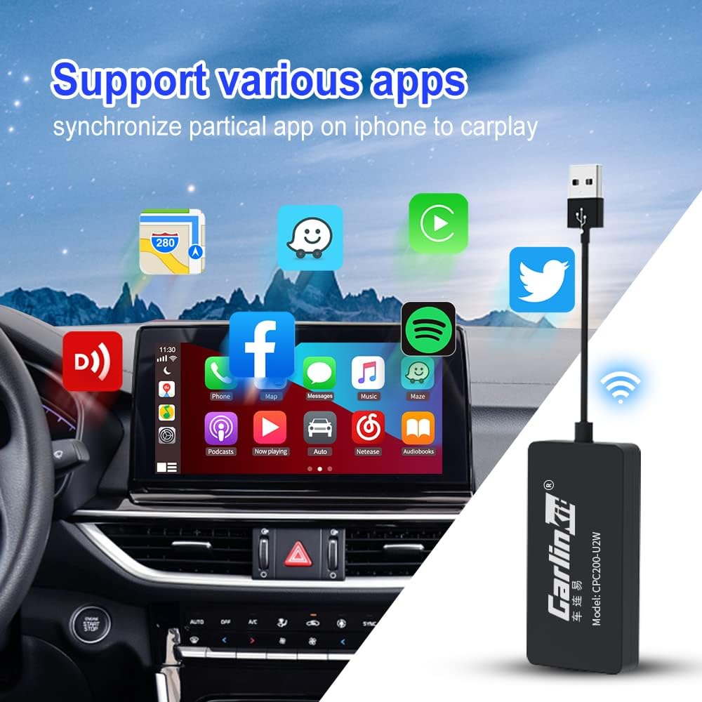 Wireless CarPlay Adapter Dongle 2.0 USB O452018