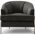 Black Club Chair X609531