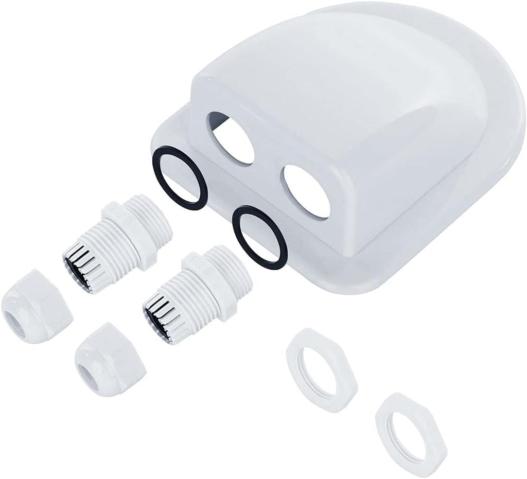 Solar Cable Entry Gland Waterproof ABS Dual Cable Entry Housing N190915
