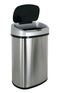 13.2-gallon Stainless Steel Touch Free Sensor Trash Can W645