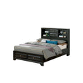 Gray King Storage Bed N849311