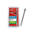 10 Pack 1/2 inch by 7 inch Hex Head Wedge Anchors Z4372