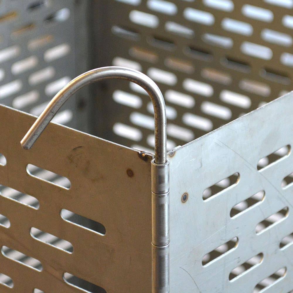 Folding Steel Fire Cage L857