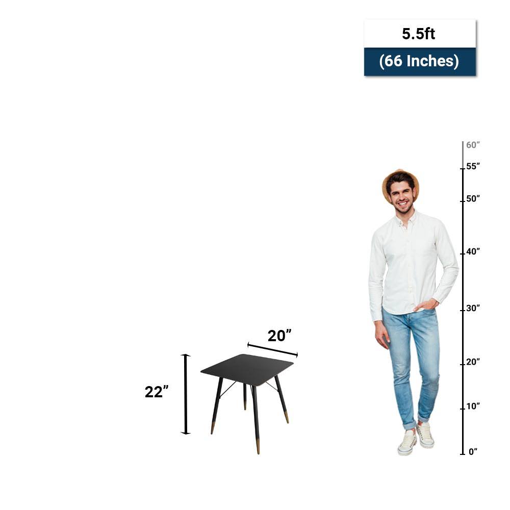Black Side Table B813187