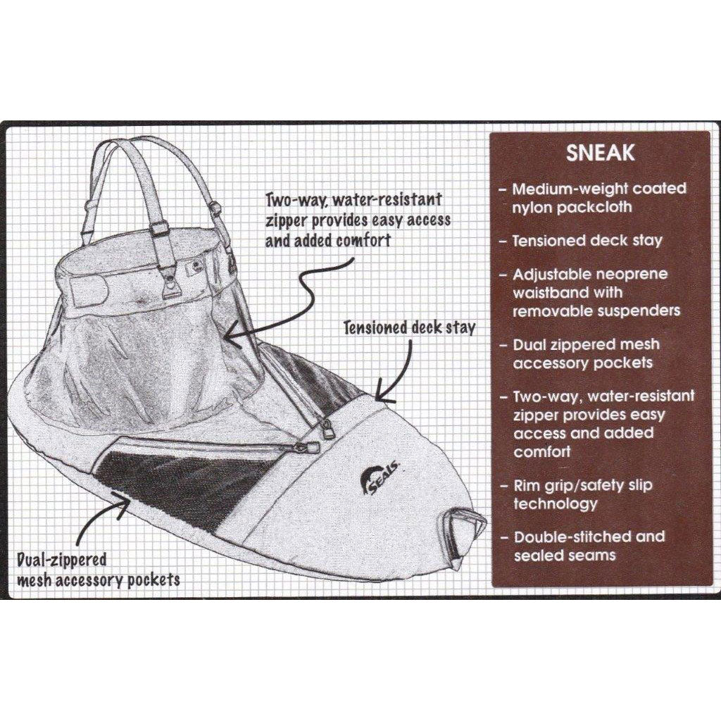 Zippered Kayak Spray Skirt X59689