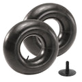 2 Tire Inner Tubes 16x6.50x8 TR13 Straight Valve Stem M43253