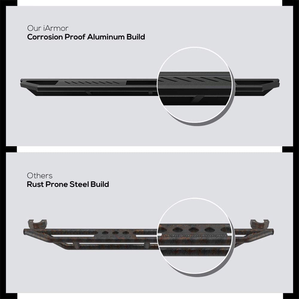 6.5in Aluminum Running Boards for Ford F250 F350 Super Duty Extended Cab M317520