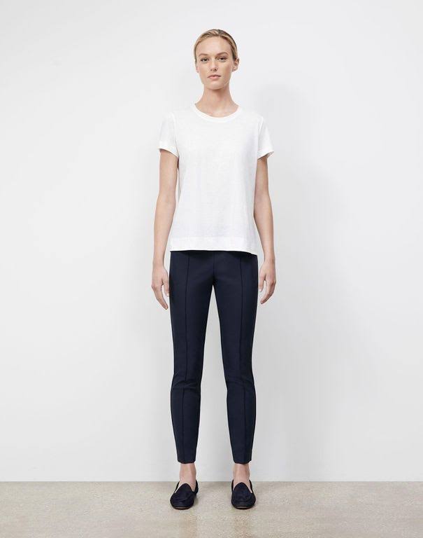 Plus-Size Stretch Slim Pintuck Pant B676699