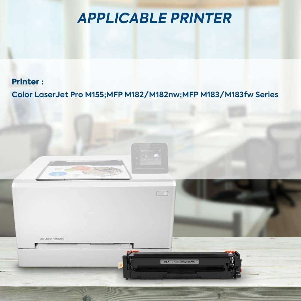 4-Packs Compatible 215A Toner Cartridges B417