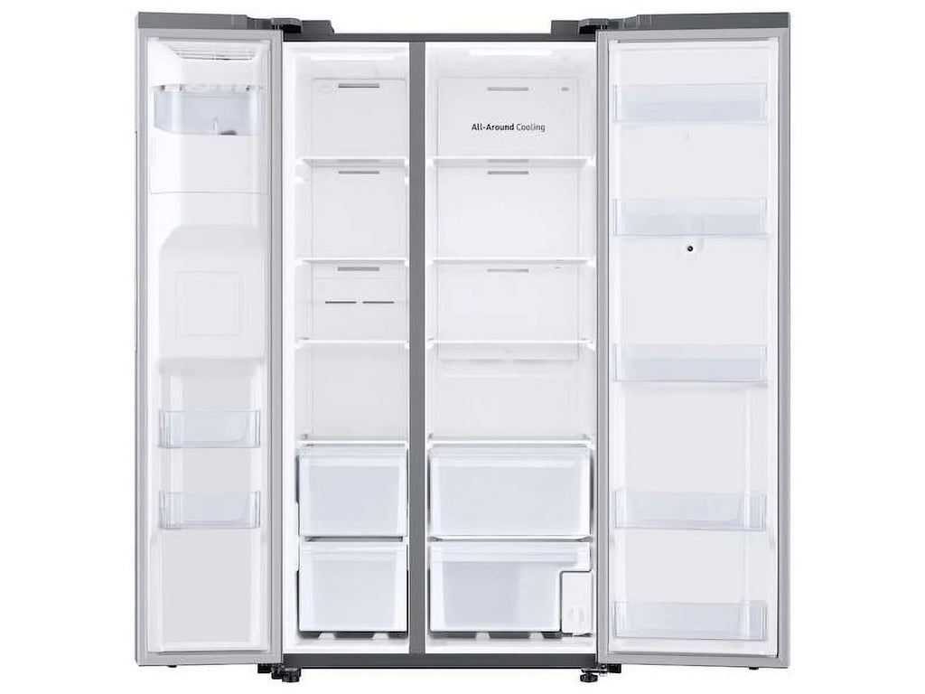 22 Cu. Ft. Stainless Side by Side Refrigerator D508
