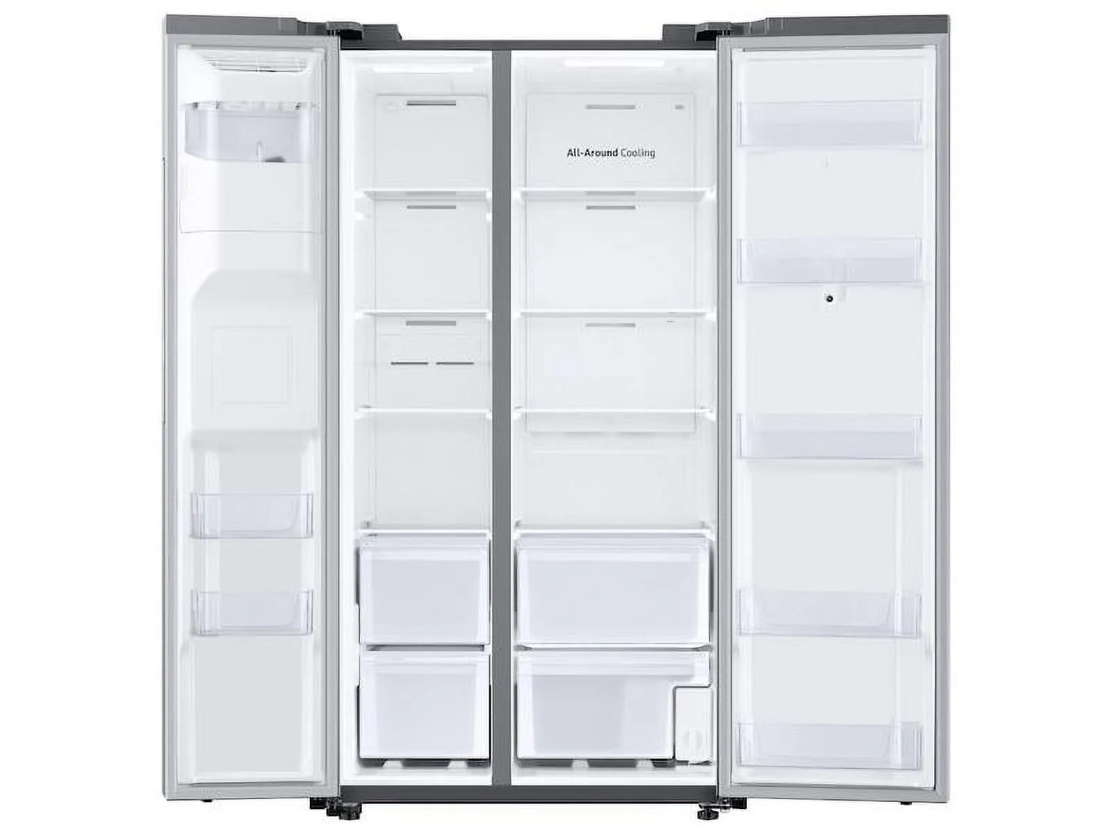 22 Cu. Ft. Stainless Side by Side Refrigerator D508
