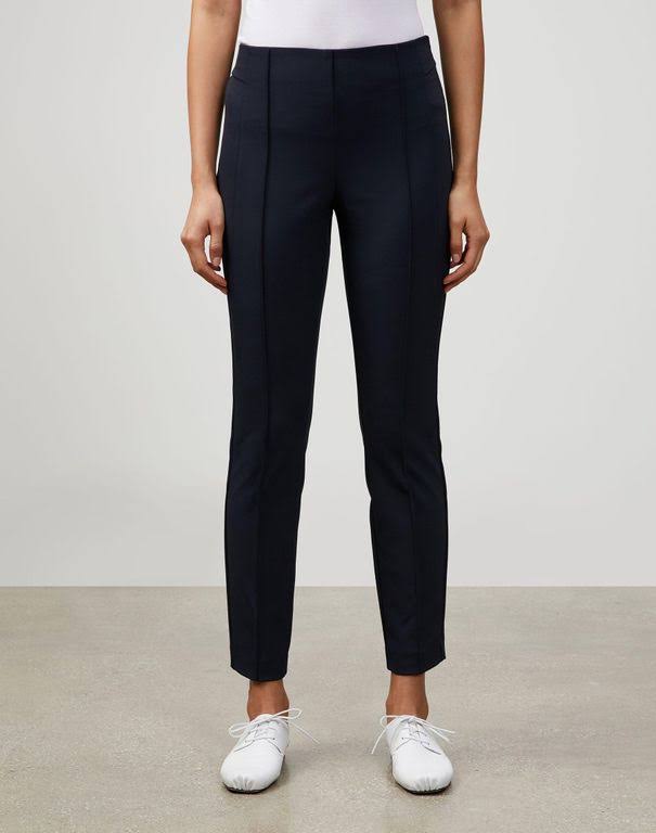 Plus-Size Stretch Slim Pintuck Pant B676699