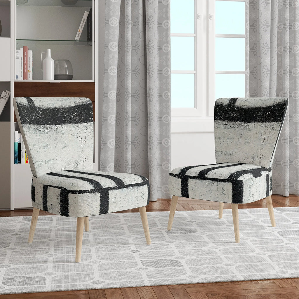 Upholstered Mid-Century Accent Chair F6470