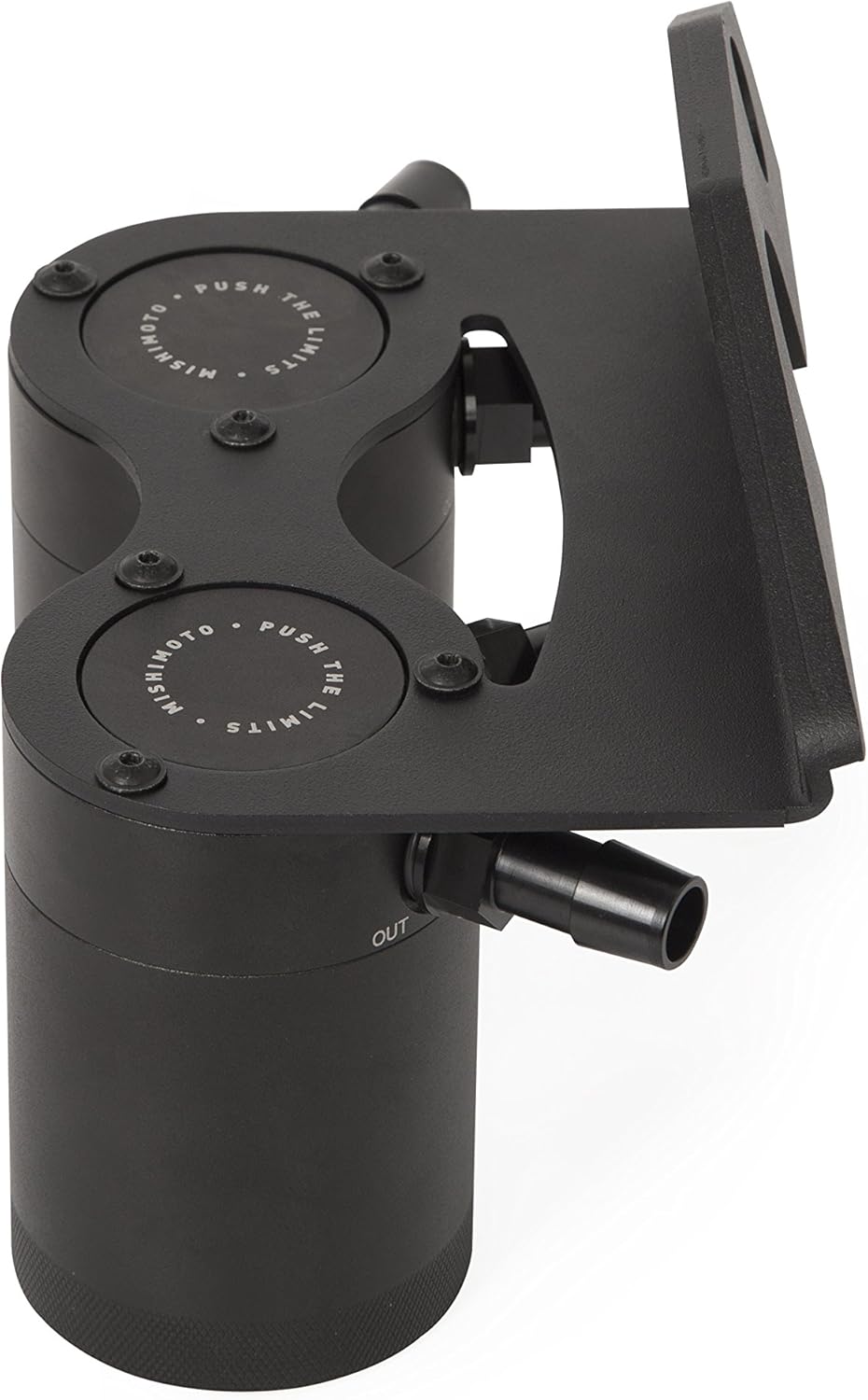 Baffled Oil Catch Can Black A7023