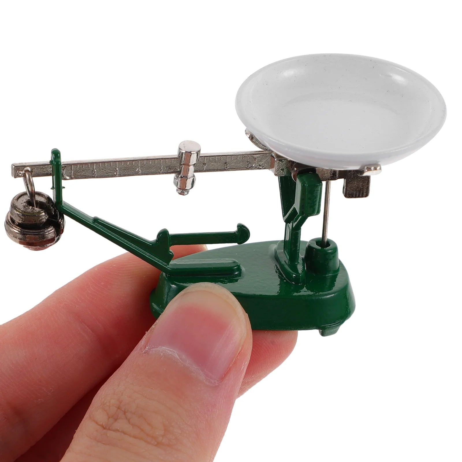 Vintage Metal Miniature Balance Scale Dollhouse Accessories N952676