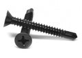 Black Oxide #2 Phillips Flat Head Self Drilling Screw, 10,000 Pk S93909