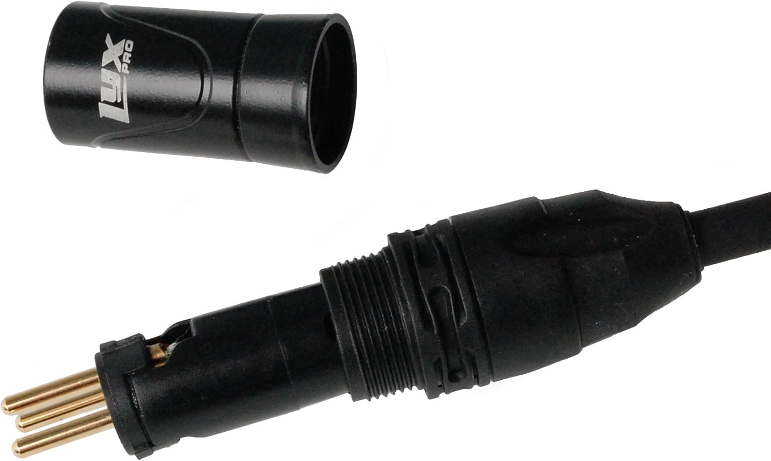 Black Pack of 2 XLR Microphone Cable G923499