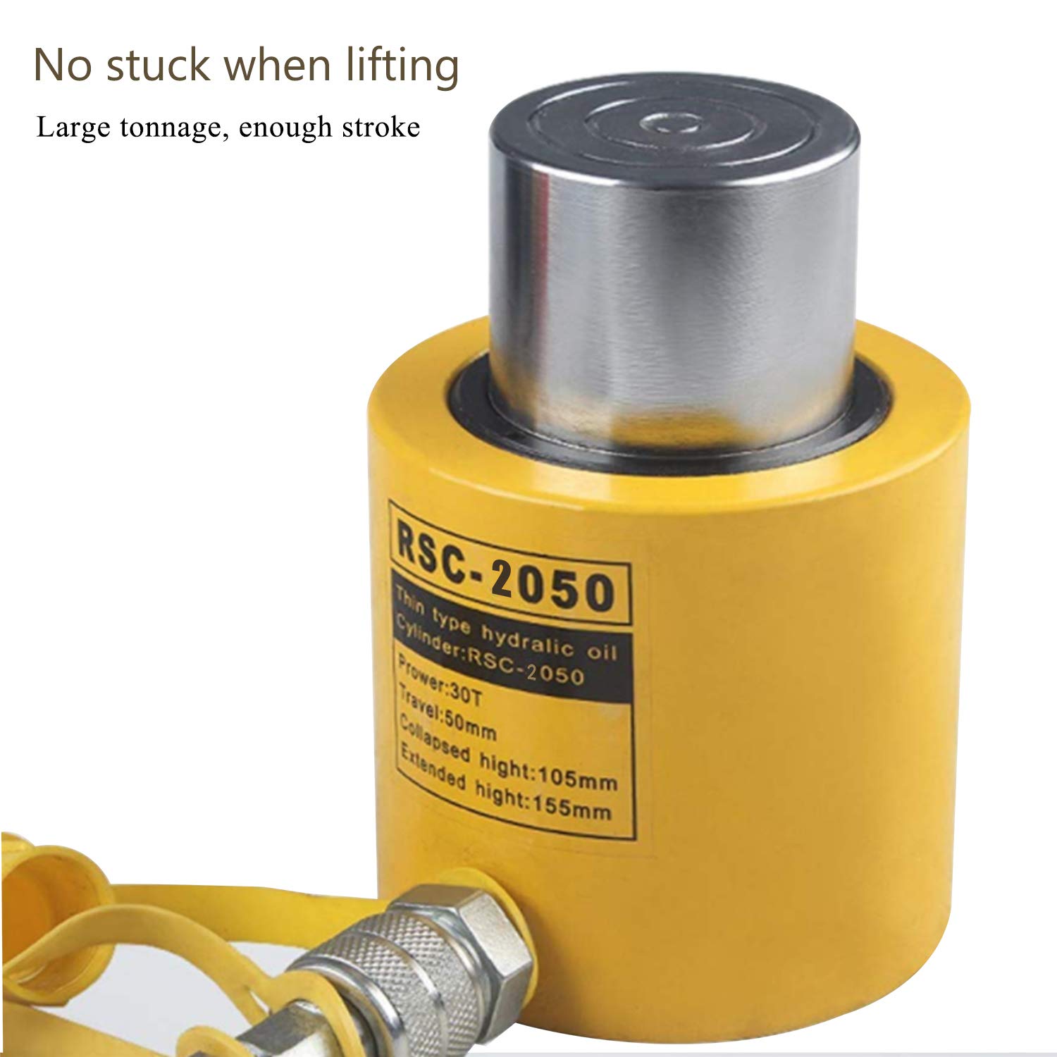 20 ton Hydraulic Jack Cylinder Short Type Stoke 50mm Hydraulic Ram Industrial Lifting Jack T4604
