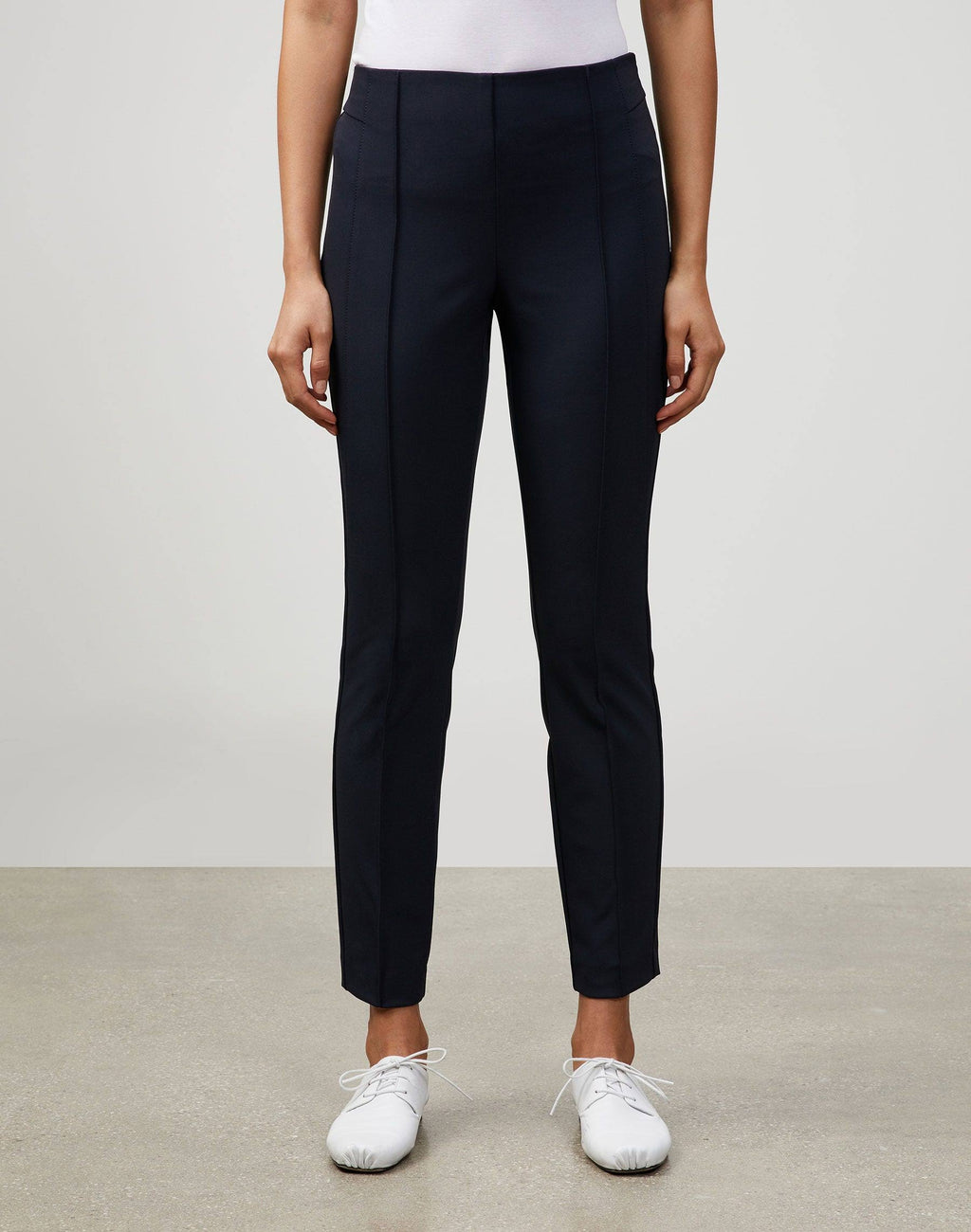 Plus-Size Stretch Slim Pintuck Pant B676699