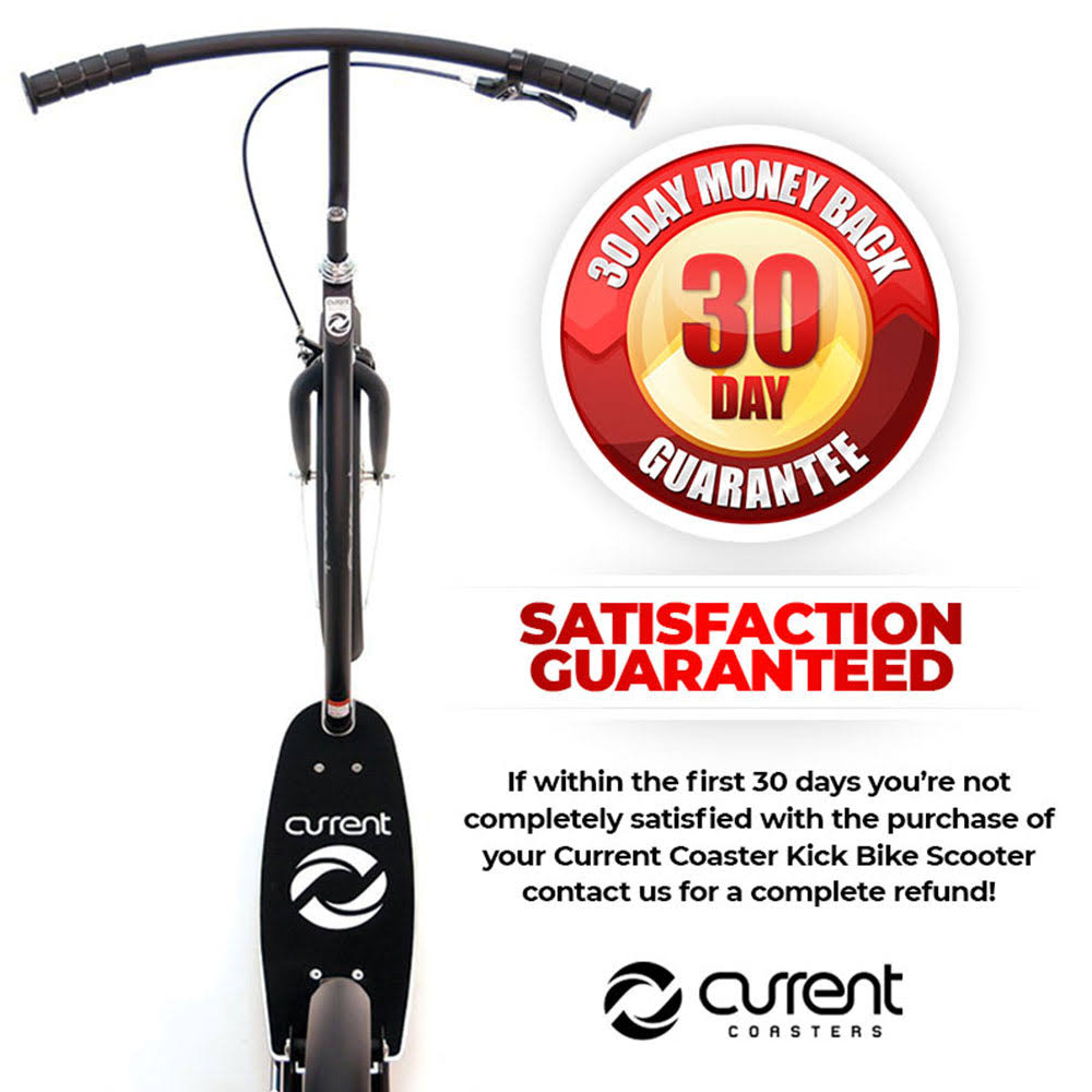 Black Foldable Kickbike Scooter A8239