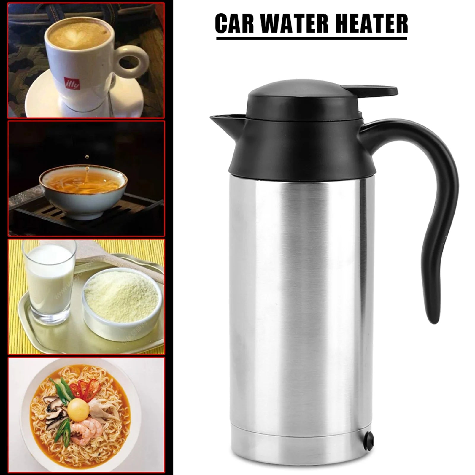 750ml Stainless Steel Car Kettle G584460
