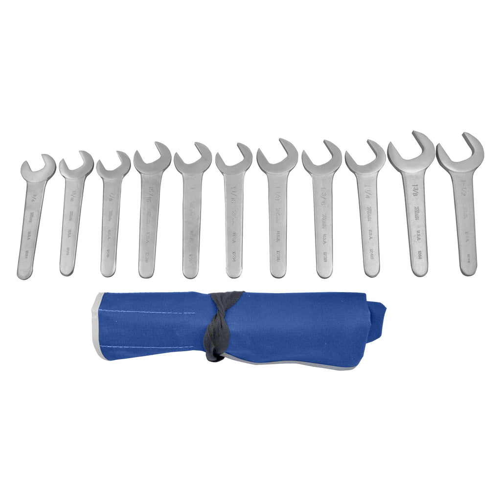 11 Piece Metric Chrome Wrench Set O91341