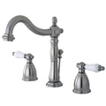 8x22 Widespread Bathroom Faucet, Brushed Nickel M446