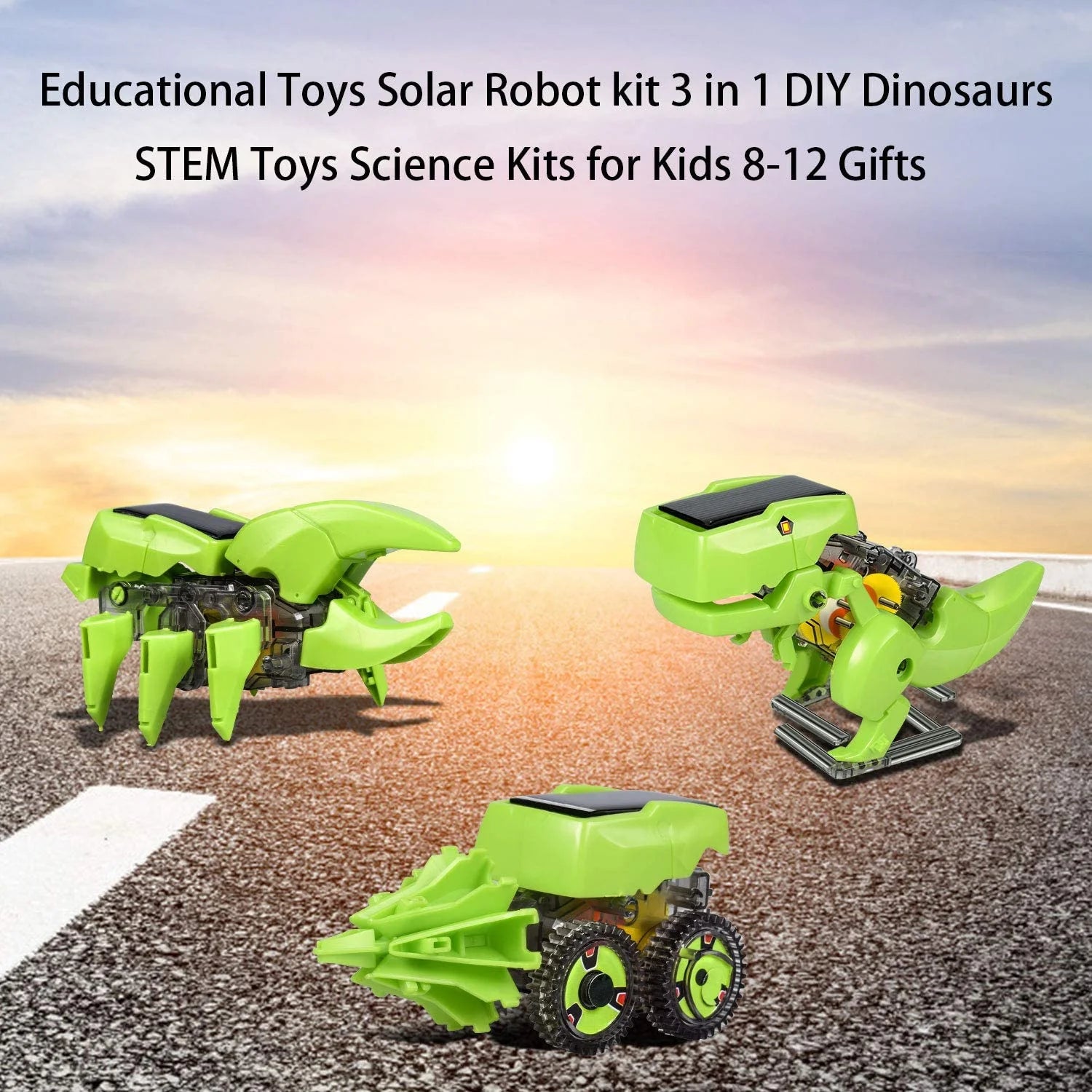 Solar Robot Kit 3-in-1 STEM Projects Robot Kit U7896