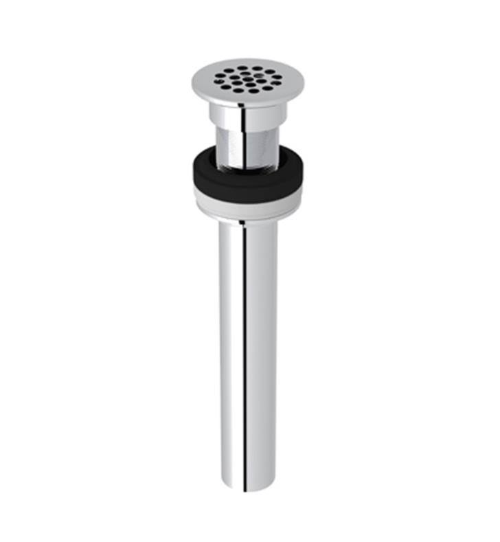 Satin Gold Grid Drain Without Overflow Z39655