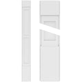 Two Equal Flat Panel PVC Pilaster K56830