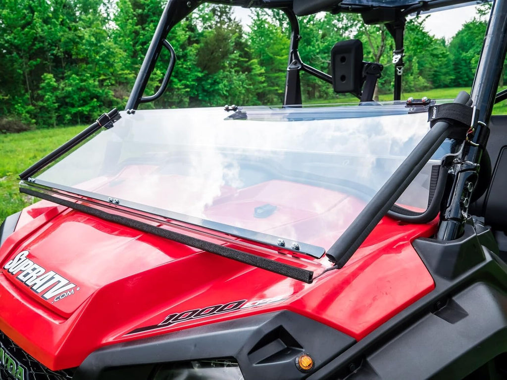 Flip/Fold Down 2-in-1 Windshield for Honda Pioneer 1000/1000-5 R758933
