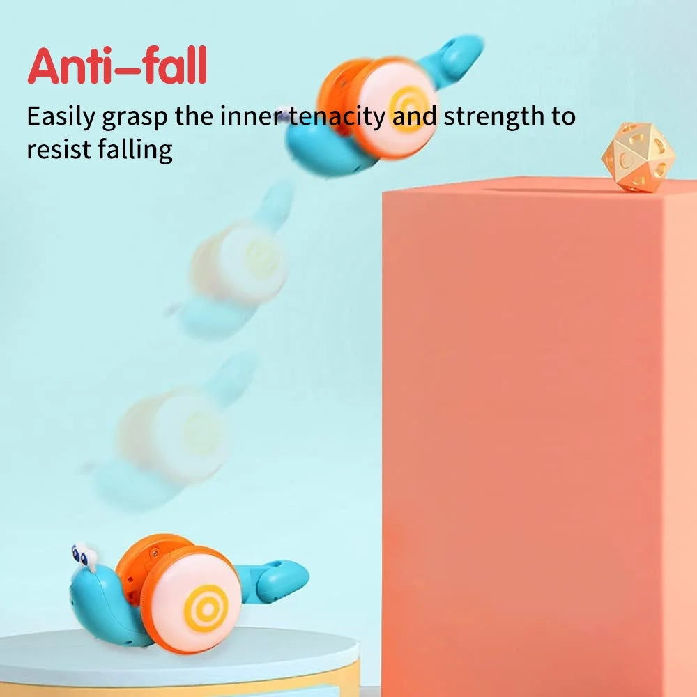 Leashing Rope Snail Toddler Toy with Light Music L243601