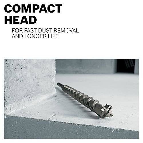 SDS-Max Carbide-Tipped 4-Cutter Drill Bit V4346