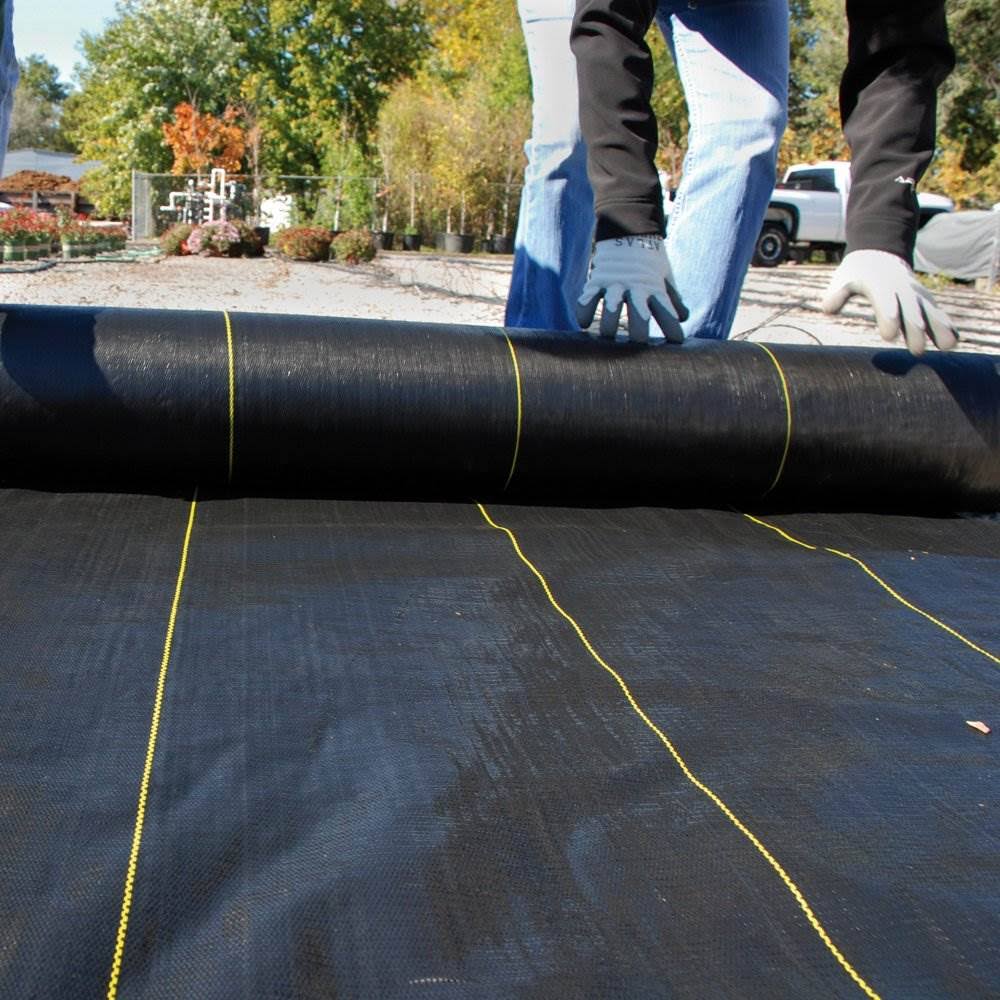 4 Foot Woven Weed Barrier Landscape Fabric 300 Feet 2 Pack H231310