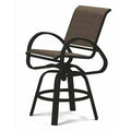Textured Graphite Patio Bar Stool U19296