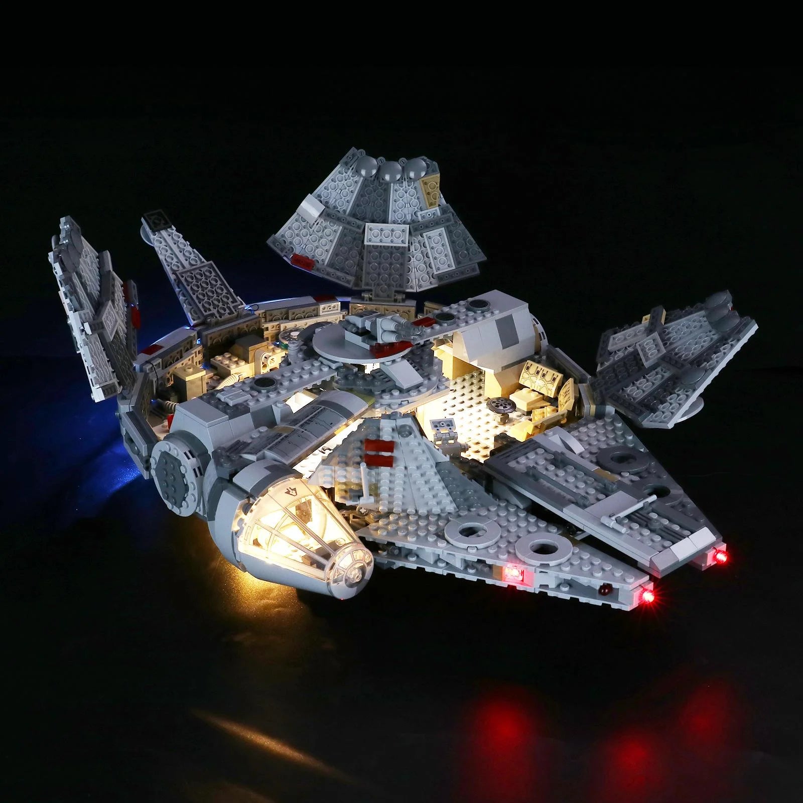 LED Lighting Kit for Millennium Falcon Building Model, Light Set with Remote Control V278130