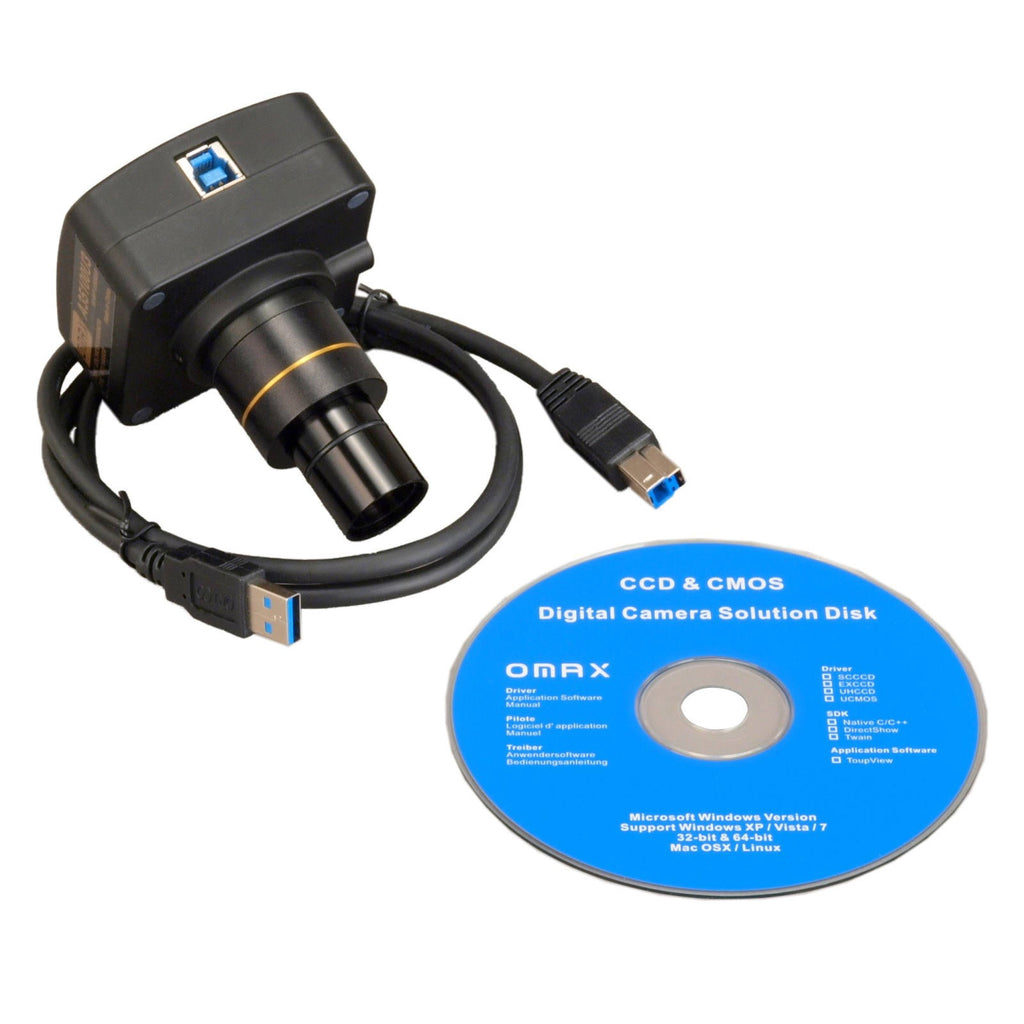 40X-2000X USB3 18MP Binocular Lab Compound LED Microscope P683226