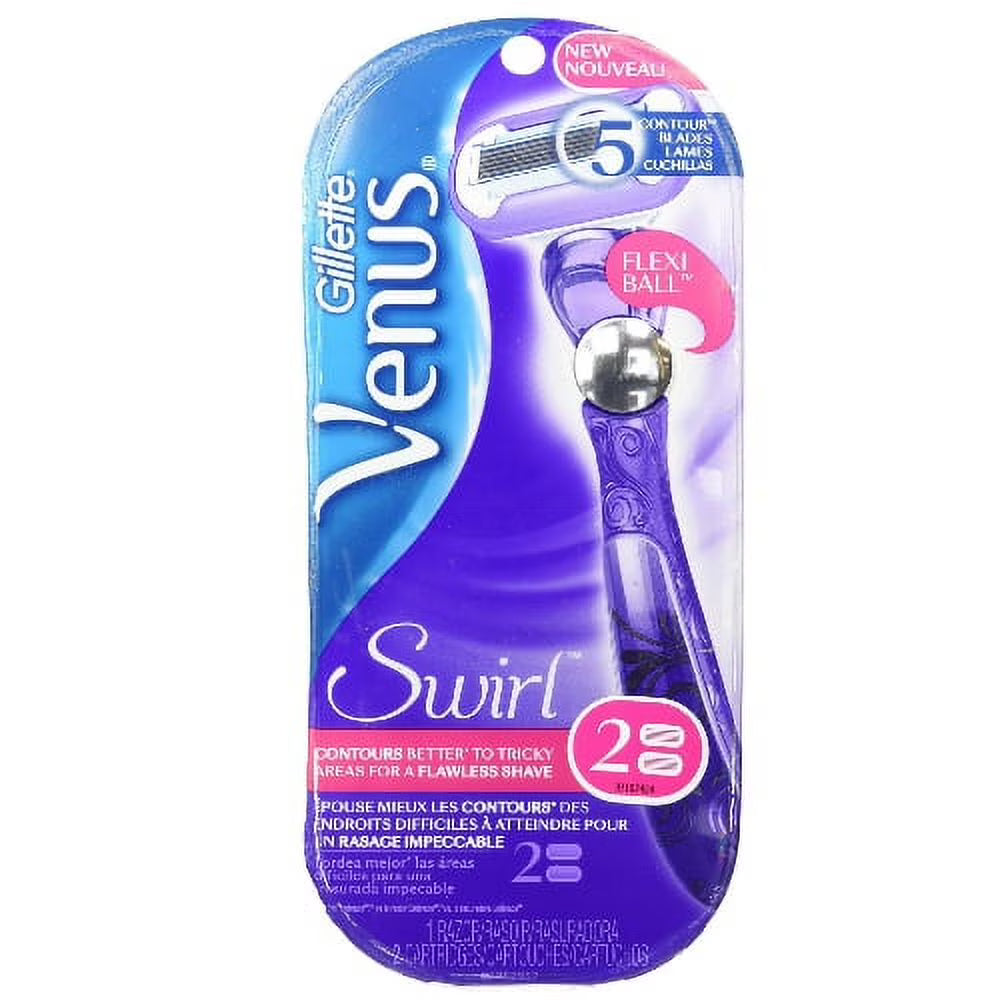 Women's Razor Handle with 2 Razor Blade Refills, Pack of 18 V7661