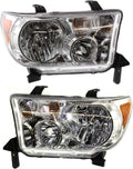 Headlight Assembly Pair with Bulbs R169