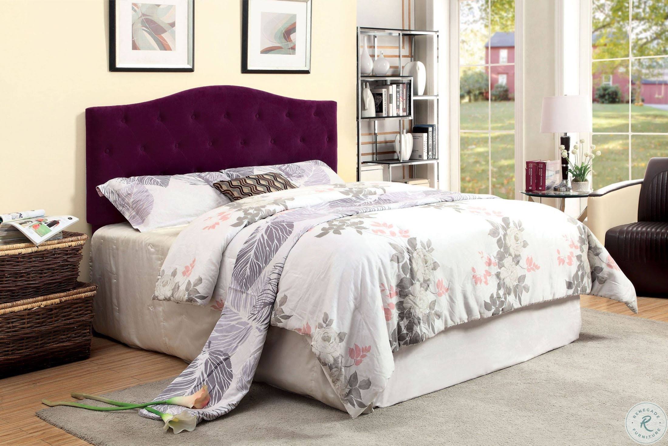 Purple Queen Headboard G18048
