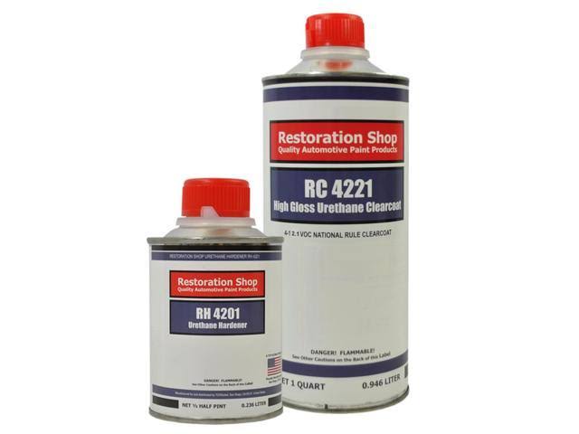 Speed Blue Urethane Basecoat Clearcoat Car Paint Kit O212225