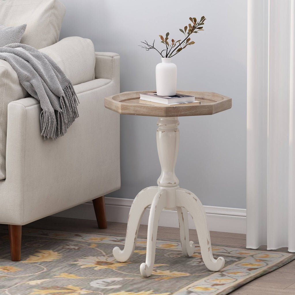 Natural French Country Accent Table X901418