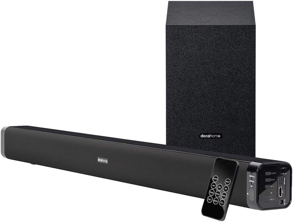 75 Inch 4K Smart UHD TV Bundle with Soundbar with Subwoofer, Wall Mount Accessory Kit, 6FT 4K HDMI 2.0 Cables E138
