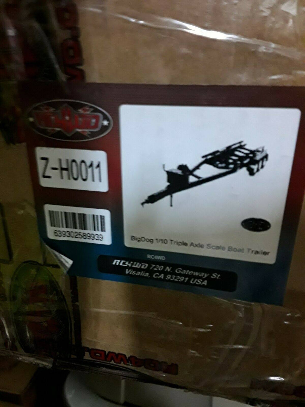 4WD Dual Axle Car Trailer W472908