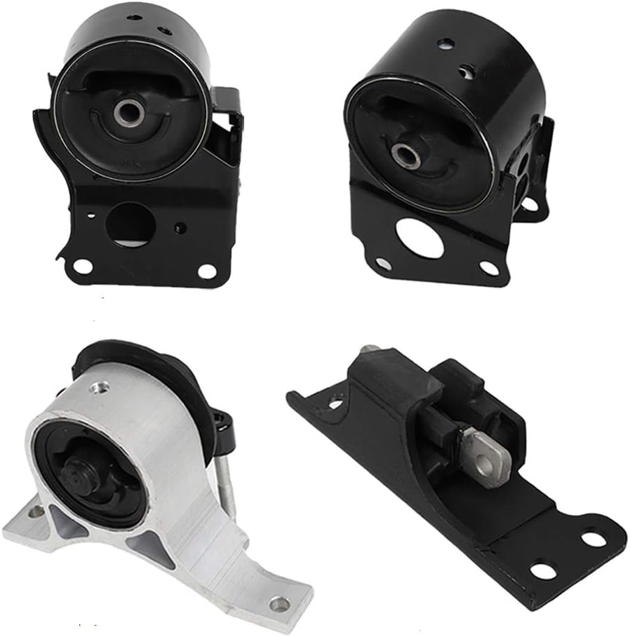 Engine Motor Auto Trans Mount Set 4Pcs Replacement for 2004 2005 2006 Maxima 3.5L with Sensor Pack of 2 S695