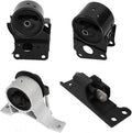 Engine Motor Auto Trans Mount Set 4Pcs Replacement for 2004 2005 2006 Maxima 3.5L with Sensor Pack of 2 S695